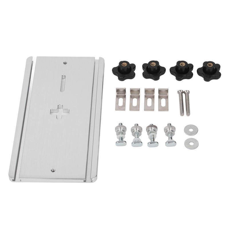 Jig Saw Insert Plate, Aluminum Alloy Router Table Insert Plate