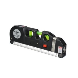 Laser tape measure leveler level line vertical level measuring device / 레이저 줄자 레벨기 수평계 라인 수직 수평 측정기