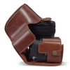 MegaGear MG1953 Ever Ready Genuine Leather Camera Case compatible with