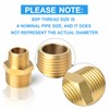 ERGAOBOY Pack of 5 3/8 inch BSP male thread x