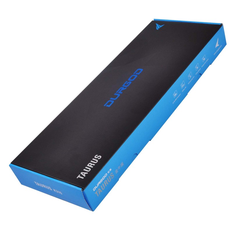 DURGOD Heavy Duty Mechanical Keyboard with Cherry MX Brown Switches