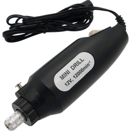 Portable Mini Drill Engraving Set Rotary Tool Accessories Plastic Carrying Case