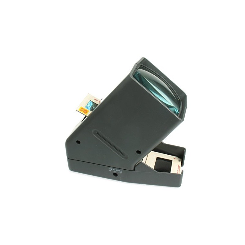 PHOTOLUX SV-3 LED Daylight Desktop Slide Viewer 3x Magnification for