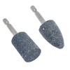 4pcs 1/4Inch Shank Rotary Grinding Stone Bits,Mounted Points Abrasive Stone