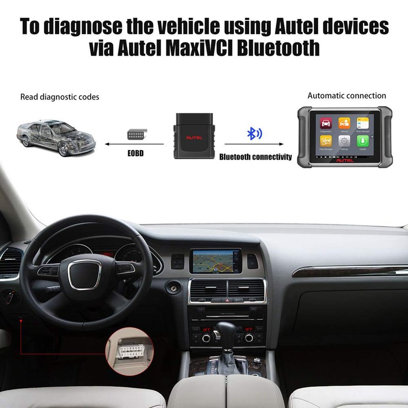 Autel MaxiVCI Mini Bluetooth, Vehicle Communication Wireless Interface, Diagnostic Connector