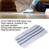 5PCS Washable Fiber Mopping Pads Replacement Steam Mop Accessory Fit