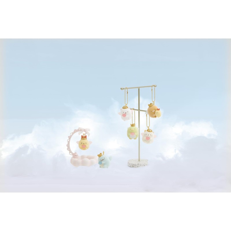 San-X Character Miscellaneous Goods Petit Sumikko Key Holder, Shirokuma Size: