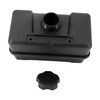 Tektall 4-Quart Plastic Fuel Tank With Shut Off Valve &
