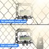 Proanko Phone Fence Mount with Shade for iPhone, GoPro and
