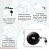 SUTINE Thermostat Lock Box with Key, Universal Thermostat Cover with
