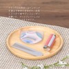 Fuji Boeki Wooden Round Dish (M) x 3 Piece Set,