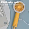 Portable Handheld Fan Mini Pocket Fan with Humidifier Nightlight Rechargeable