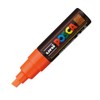 uni-ball Posca PC-8K Broad Chisel Tip Marker - Fluorescent Orange,