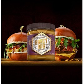 Ol' Stiles Honey Rub Classic Poultry-Creamed Honey Infused with Spices-Use On: Beef, Chicken, Pork, Seafood, Vegetables, Can be used as a Marinade, Glaze or in Sauces and Dressings…