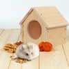 Lollanda Wooden Guinea Pig House - Small Animal Hideout for