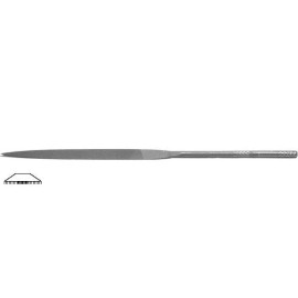 Grobet 31.694 Barrette Needle File 6-1/4" Cut 0 Hot Die Ground Back