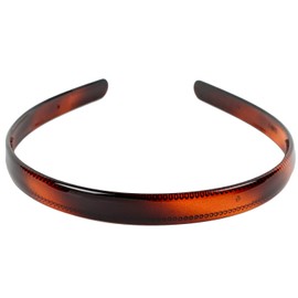 Hero Headband Brown Tortoise Shell 12mm Wide Plastic A25