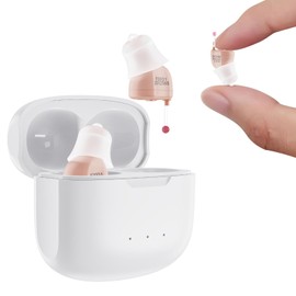 Hearing Aid, Hearing Aids for Senoirs 16 Channel Volume Control Noise Cancellation Ear Amplifiers Digital Hearing Assistance Device with Charging Box