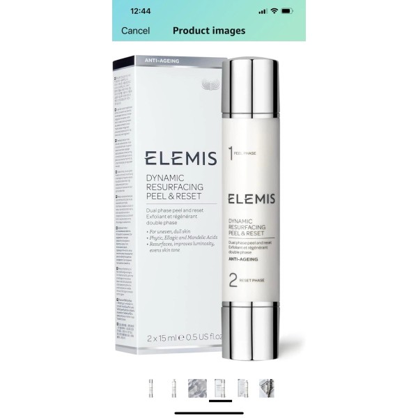 Exfoliante exfoliante de doble fase Elemis Dynamic Resurfacing Peel &