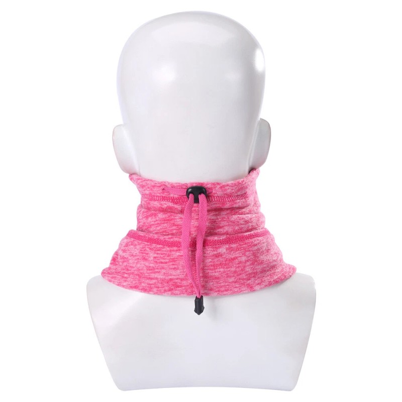 Unbranded Winter Fleece Neck Warmer Gaiter Adjustable Ski Face Mask