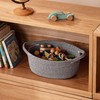 UBBCARE Small Woven Basket for Gifts, Cotton Rope Storage Baskets