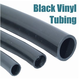 Patriot Black Vinyl Tubing .75" x 50'