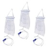 10PCS Enema Bag Set 1000ML Silicone Reusable Hangable Enema Cleaner