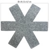 Rosenstein & Söhne Pot Mats: Set of 5 Felt Pan