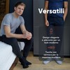 FM London Pantaloni Tuta Uomo - con Tasche con Zip