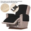 JTWEB Armchair Protector Relax with Non-Slip 1-Seater Chair Protector Sofa