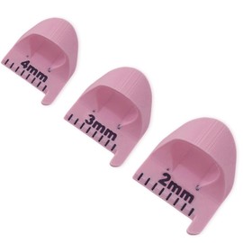 Precision Sewing Template – 3 Sizes Non-Slip Stitching Guide Tool for Consistent Stitches, Ideal for Quilting, DIY Projects (Pink)