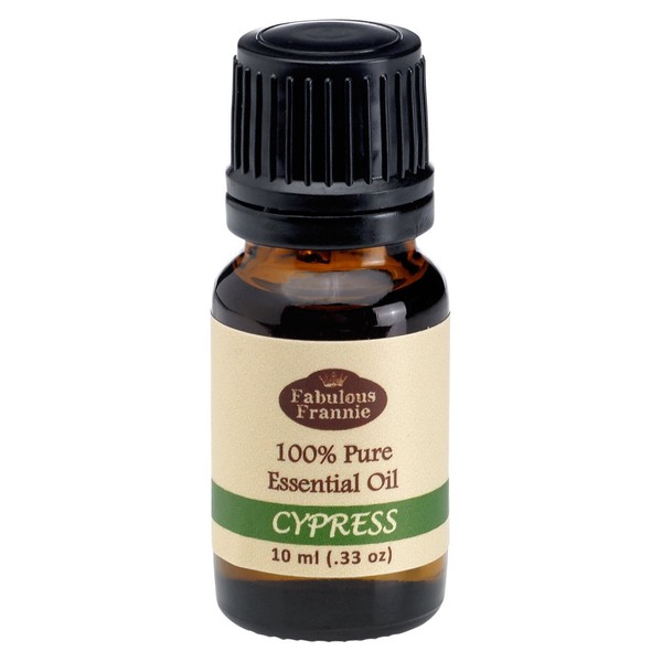 Fabulous Frannie Cypress 100% Pure, Undiluted Essential Oil Therapeutic Grade - 10 ml. Great for Aromatherapy!