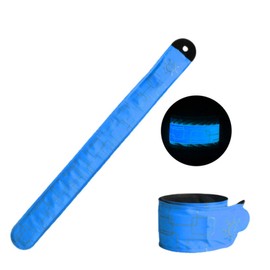 Lino Ulu Running Light LED Marker Luminous Arm Band Wrist Reflector (Blue)