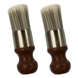 2pcs Leather Cleaning Brush, Furniture Brush,Soft to The Touch, Strong and Durable, Suitable for Polishing Furniture, Cleaning Fog Lights ＆ car, and Repairing Leather Products