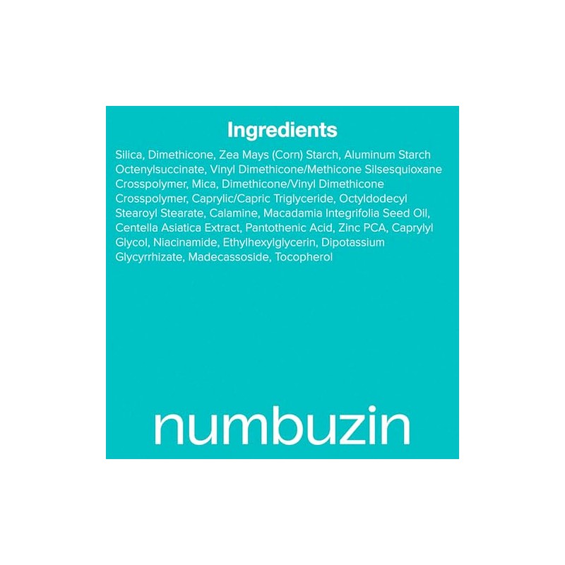 numbuzin Polvo Facial Fijador No.1 Blur Powder | Control de