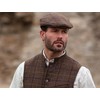 WALKER AND HAWKES - Abraham Moon Tweed Alfred Flat Cap