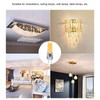 6PCS GY6.35 Bulb 5W COB Light Bulb 500lm Silicone Ceiling