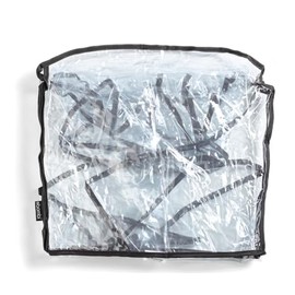 Bombi Baby Stroller Rain Cover for V2 Lightweight Strollers - Weather Protection Cover for Rain, Snow, and Dust - Hook & Loop Attachment, Ventilated Design, Clear