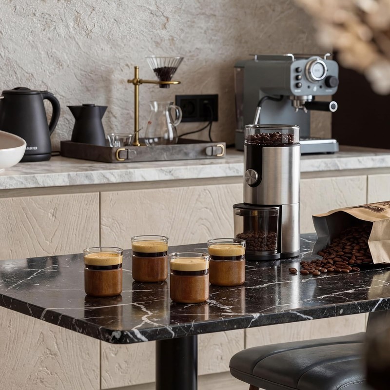 USEEKRIL Espresso Shot Cups Set of 4, 2.8 OZ Glass