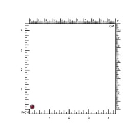 Silvershake Created 1.3 ctw 5 mm Cushion Shape Ruby 925 Sterling Silver Stud Earrings