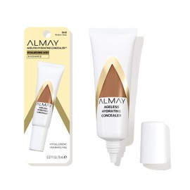 Anti-Aging Concealer by Almay, Face Makeup with Hyaluronic Acid, Niacinamide, Vitamin C & E, Hypoallergenic, -Fragrance Free, 040 Medium Deep, 0.37 Fl Oz