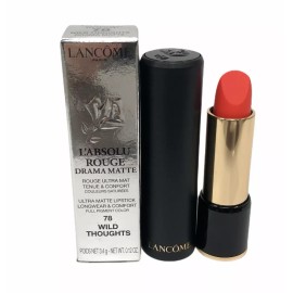 Lancôme Lancome Paris L'Absolu Rouge Drama Matte Lipstick (3.4g/0.12Oz) NEW *YOU PICK!* - 78 Wild Thoughts