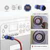 ELFCULB 45A Connector to 2 Pin Aviation Plug Cable 12AWG