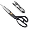 Left-Handed Fabric Scissors, 10 Inch Sewing Dressmaking Tailor's Shears adults