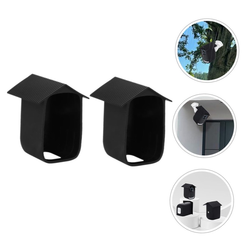 CAXUSD 2pcs Weatherproof Camera Cover Outdoor Shell for Security Cameras