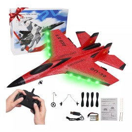 BS-Avion Control Remoto Avion Control Remoto Niños Anti Golpes Dron Juguete Con Luz