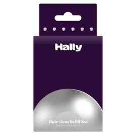 NEW Gem Refill Pearls - Refill Your Gem Pen With 90 Pearly Gems - Hair Safe Adhesive - Suitable for All Hair Types