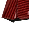 Unbranded JDM BRIDE Red Carbon Fiber Shift Boot Stitch For