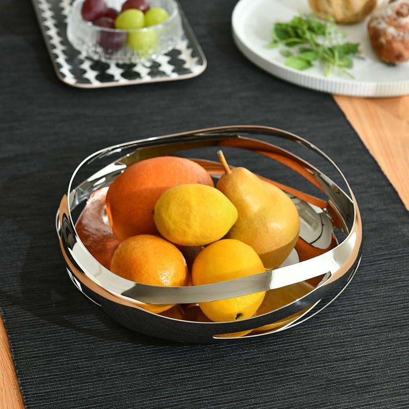 Georg Jensen COBRA Bread/Fruit Basket [10019108]