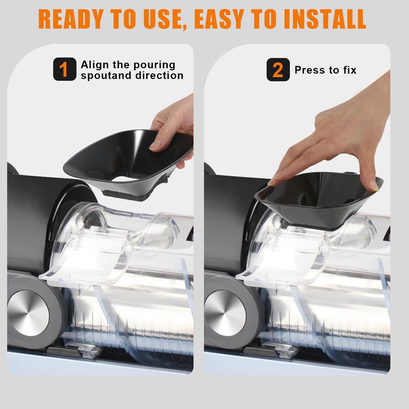 Anti-Splash Flow Hood For Ninja Slushie Machine FS301/FS300 - Liquid
